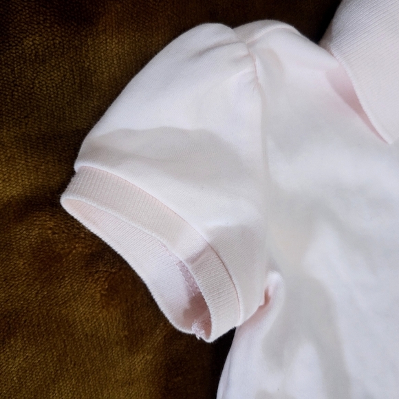 Ralph Lauren Pink Polo Dress with Ruffle Hem Size 12 Months - Picture 5 of 8